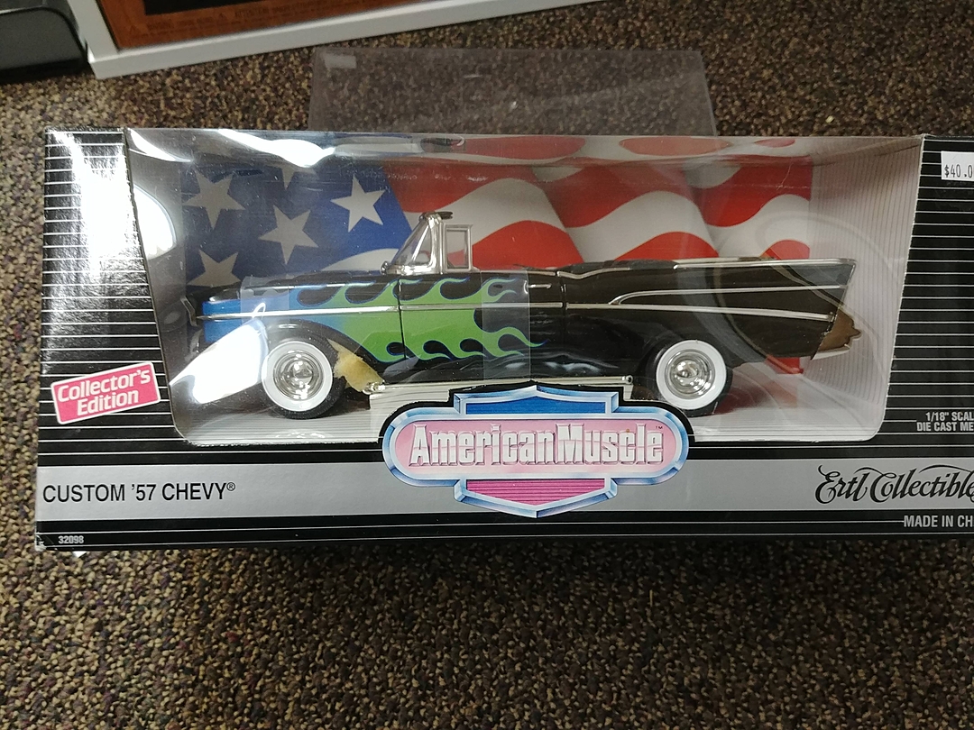 Ertl American Muscle 1957 Chevy Bel Air 1 18th Die Cast Scale for sale online