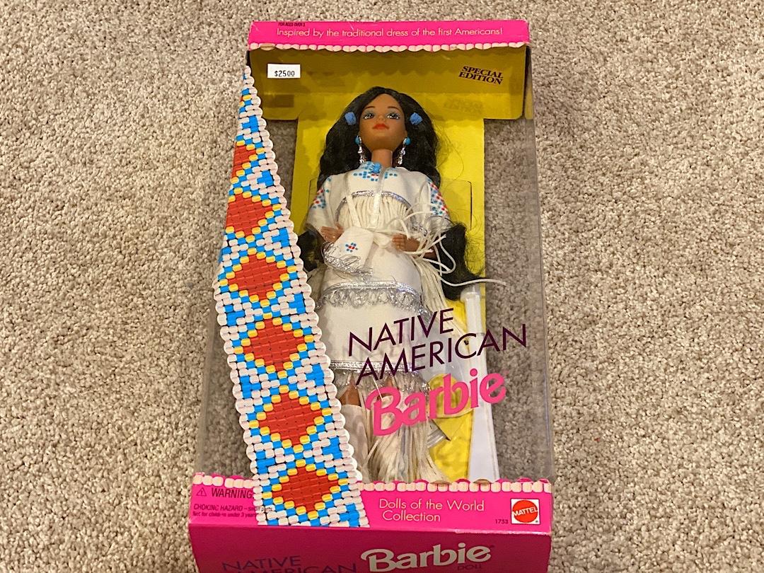Native american barbie 1992 cheap